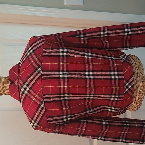 Vintage Halmonde Petites Plaid Jacket - Picture 7 of 8